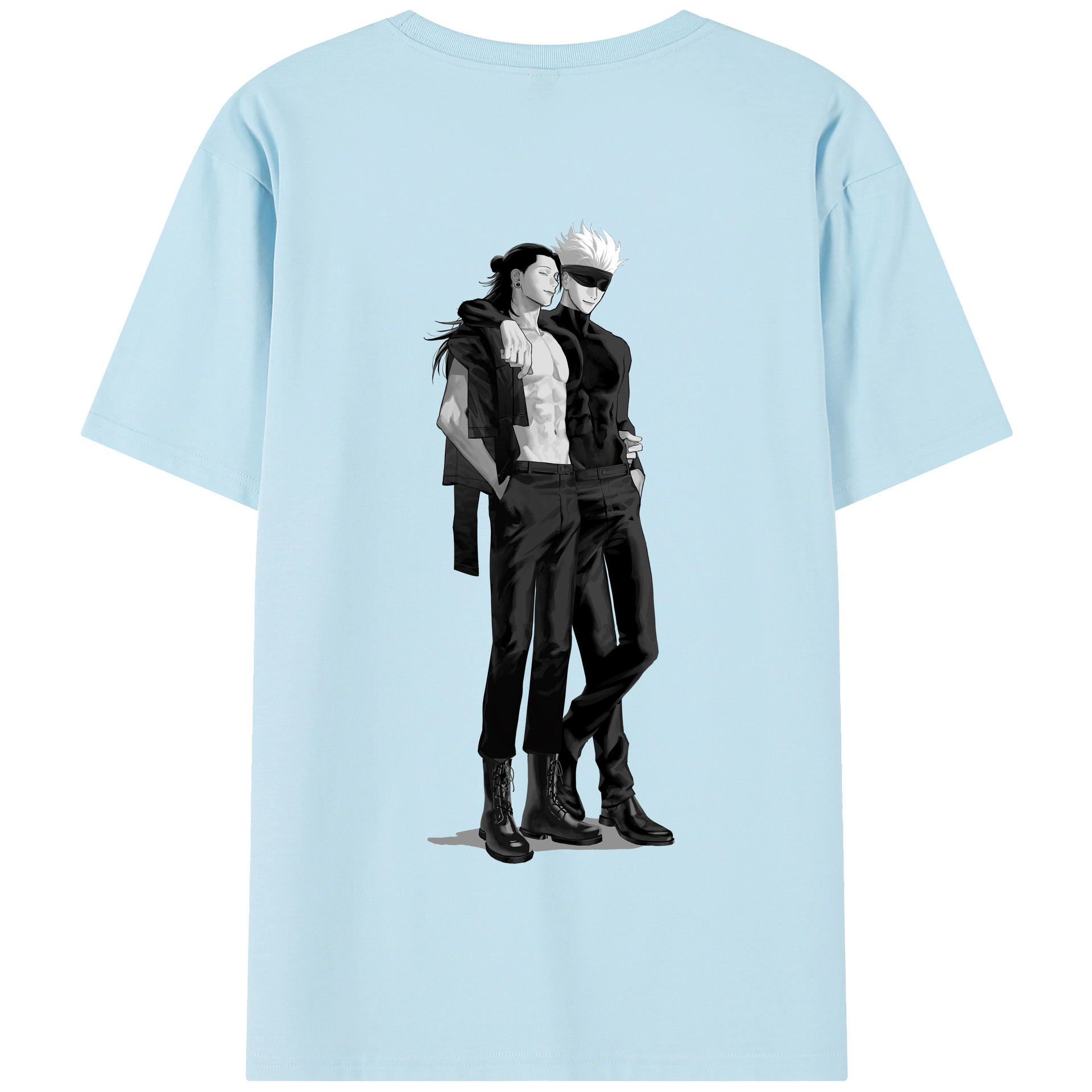 （画像用） 呪術廻戦 Jujutsu Kaisen 綿100％半袖Tシャツ（背面プリント）